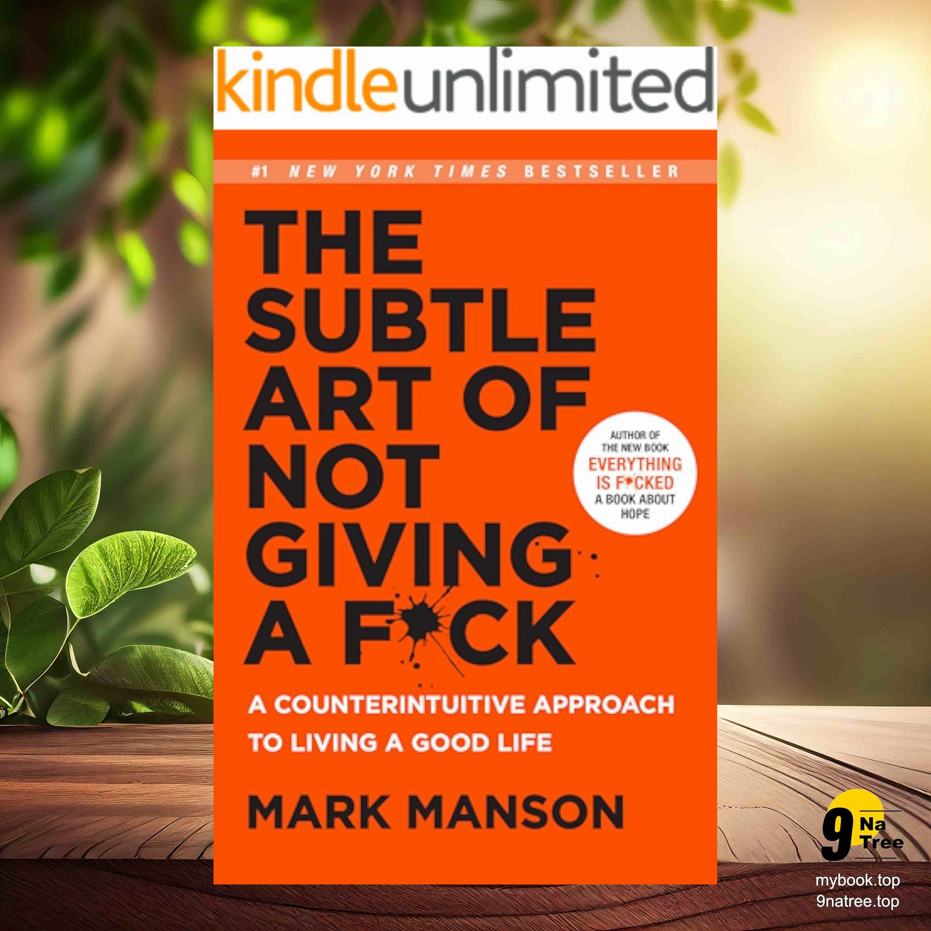 cover of episode [Review] The Subtle Art of Not Giving a F*ck (Mark Manson) Summarized