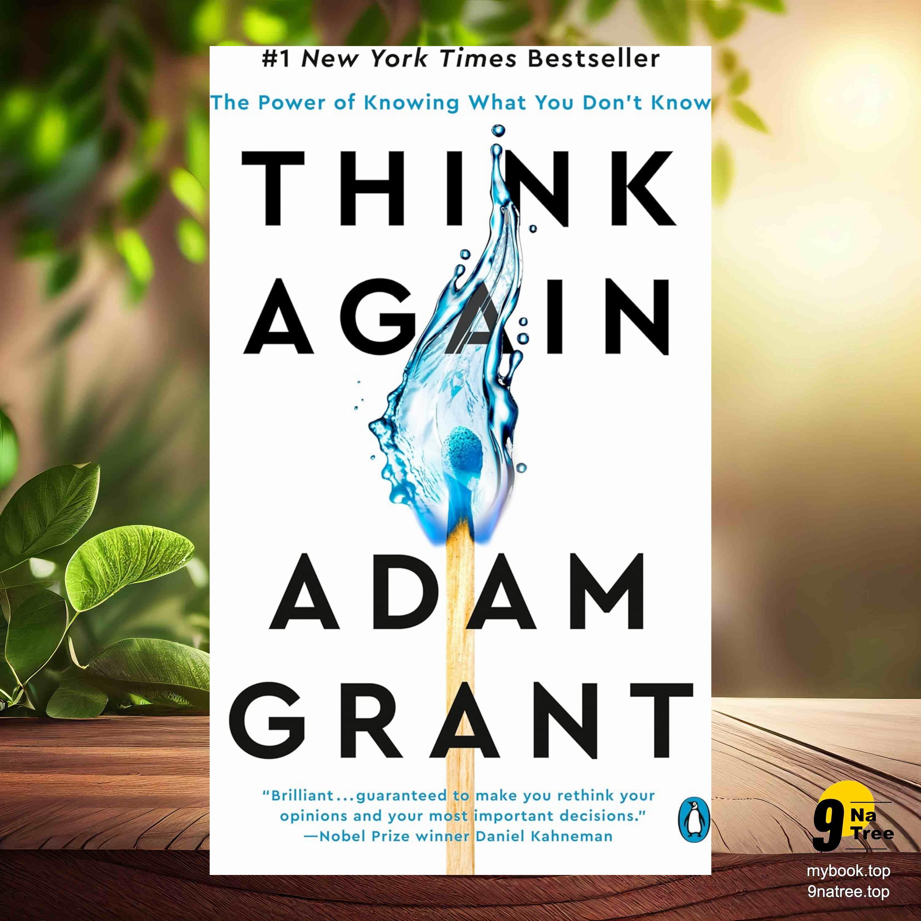 cover of episode [Review] Think Again: The Power of Knowing What You Don't Know (Adam Grant) Summarized