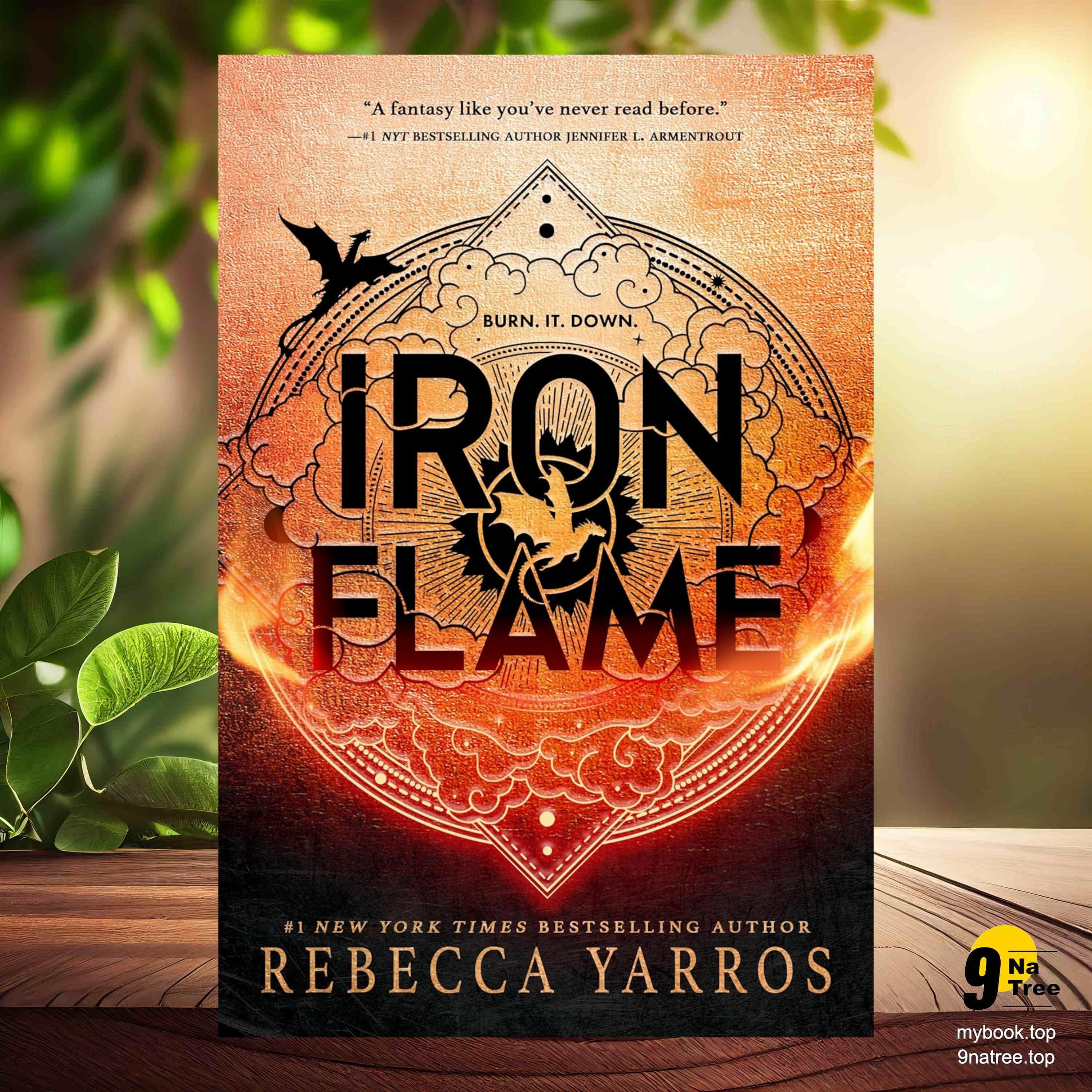 cover of episode [Review] Iron Flame  (Rebecca Yarros) Summarized